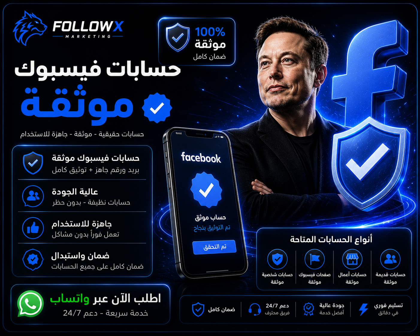 توثيق فيسبوك